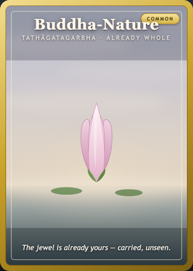 Buddha-Nature card